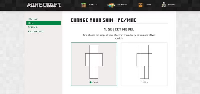 How To Change Minecraft Skin with the skindex