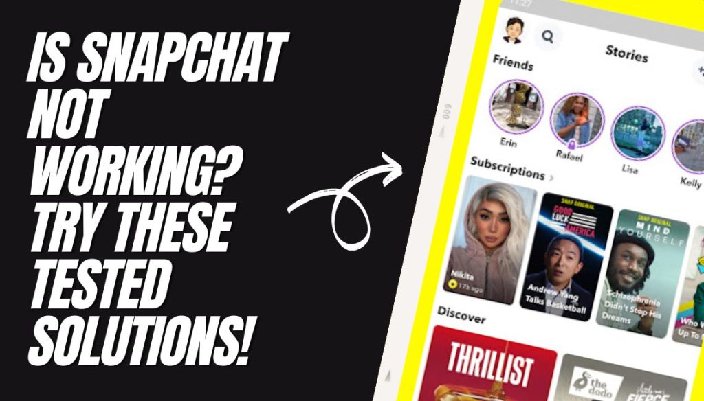 Is Snapchat Not Working Try These Tested Solutions!