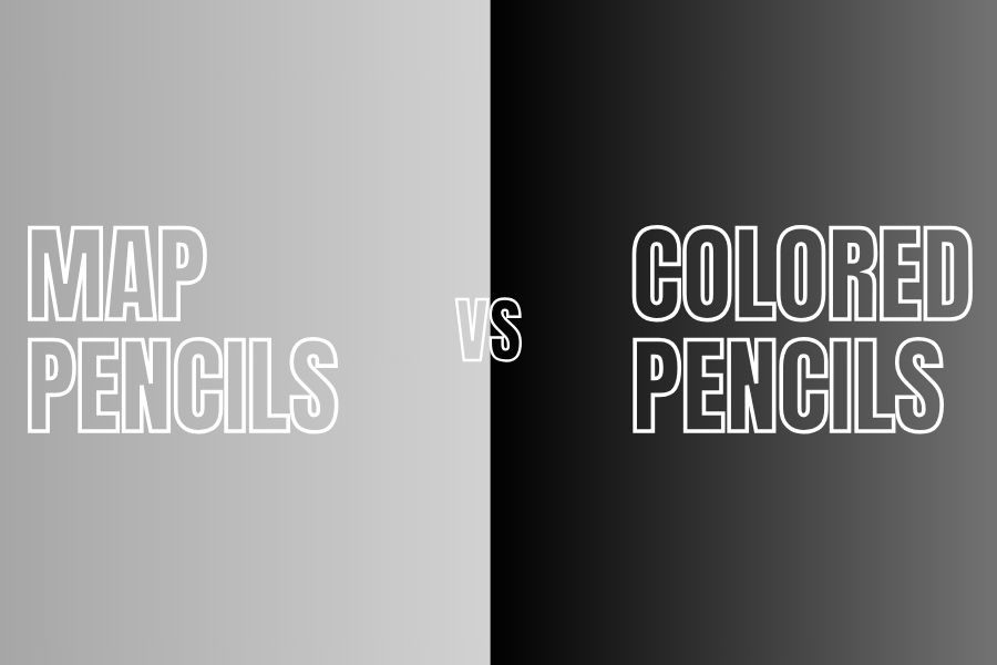 Map Pencils vs Colored Pencils
