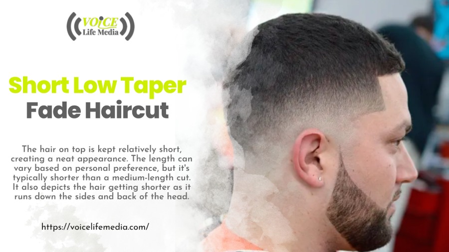 Short Low Taper Fade Haircut